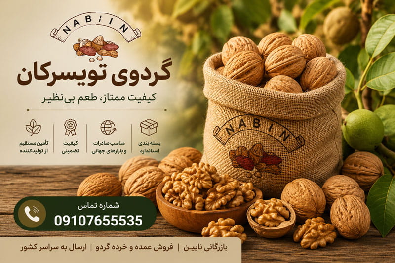 خرید گردوی تویسرکان