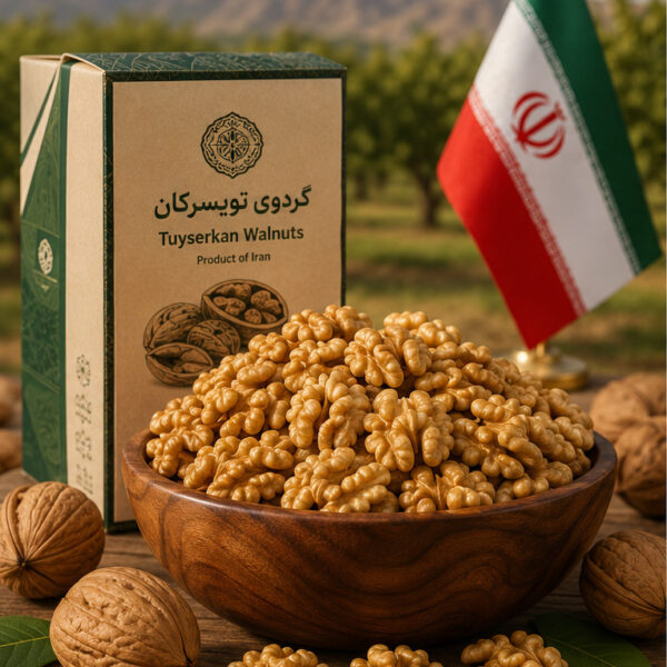 صادرات گردوی تویسرکان به عمان